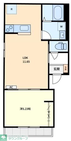 Mine(マイン)の物件間取画像
